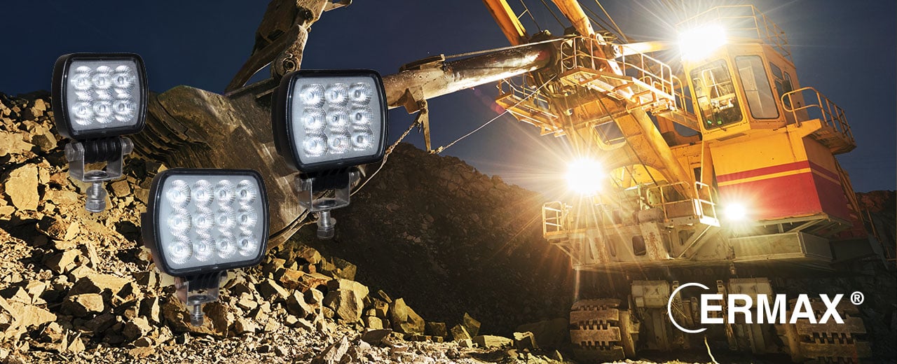 Ermax LED Arbetsbelysning och backbelysning