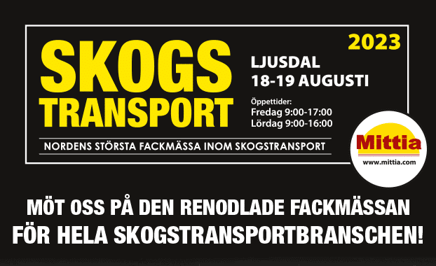 Träffa oss på Mittia Skogstransport i höst