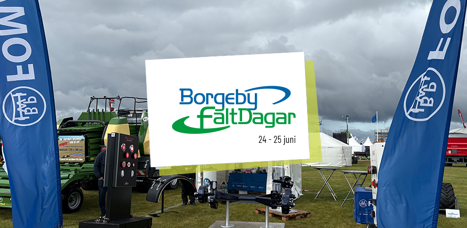 Besök oss på Borgeby fältdagar – monter G79!